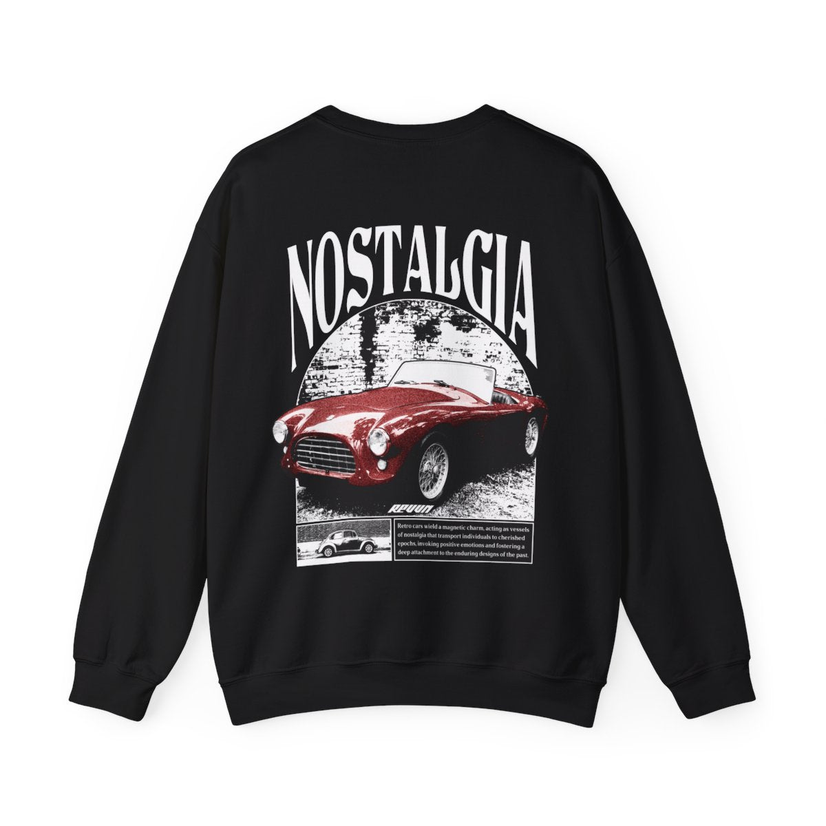 Nostalgia Sweatshirt - REVVN | Streetwear For Automotive Enthusiasts