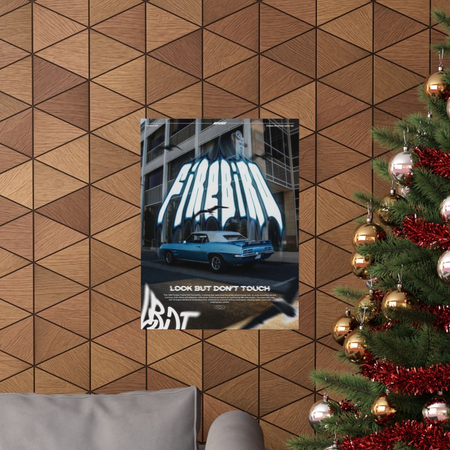 Firebird Vertical Poster - REVVN | Streetwear For Automotive Enthusiasts