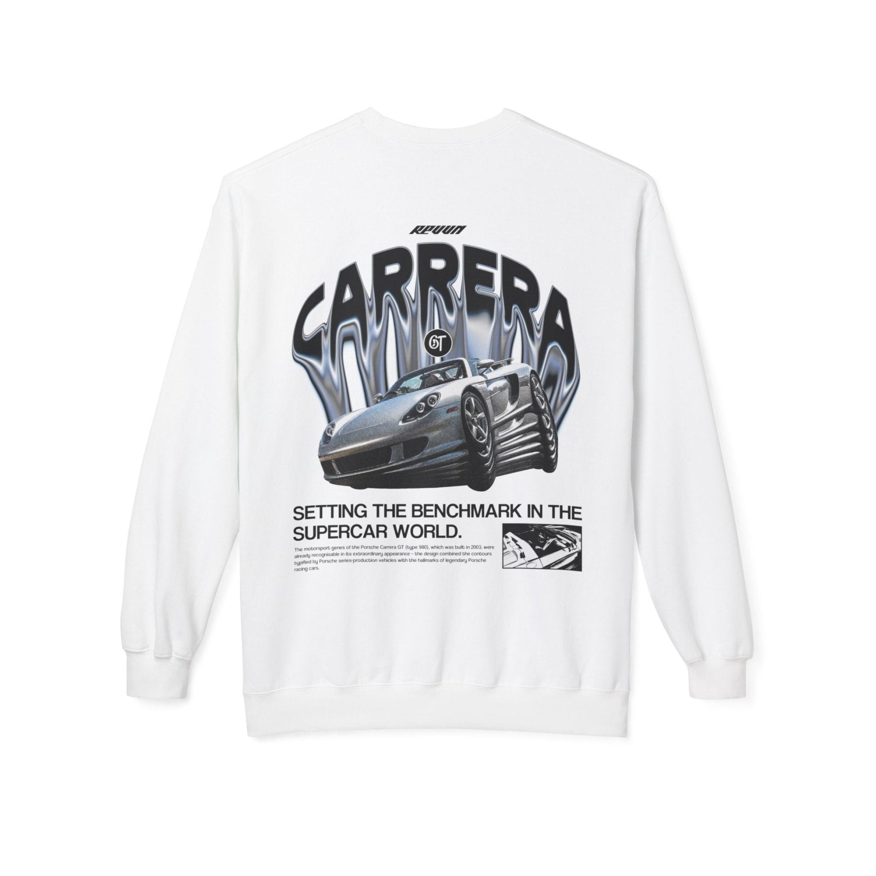 Carrera GT Sweatshirt - REVVN | Streetwear For Automotive Enthusiasts