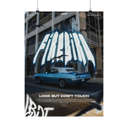 Firebird Vertical Poster - REVVN | Streetwear For Automotive Enthusiasts