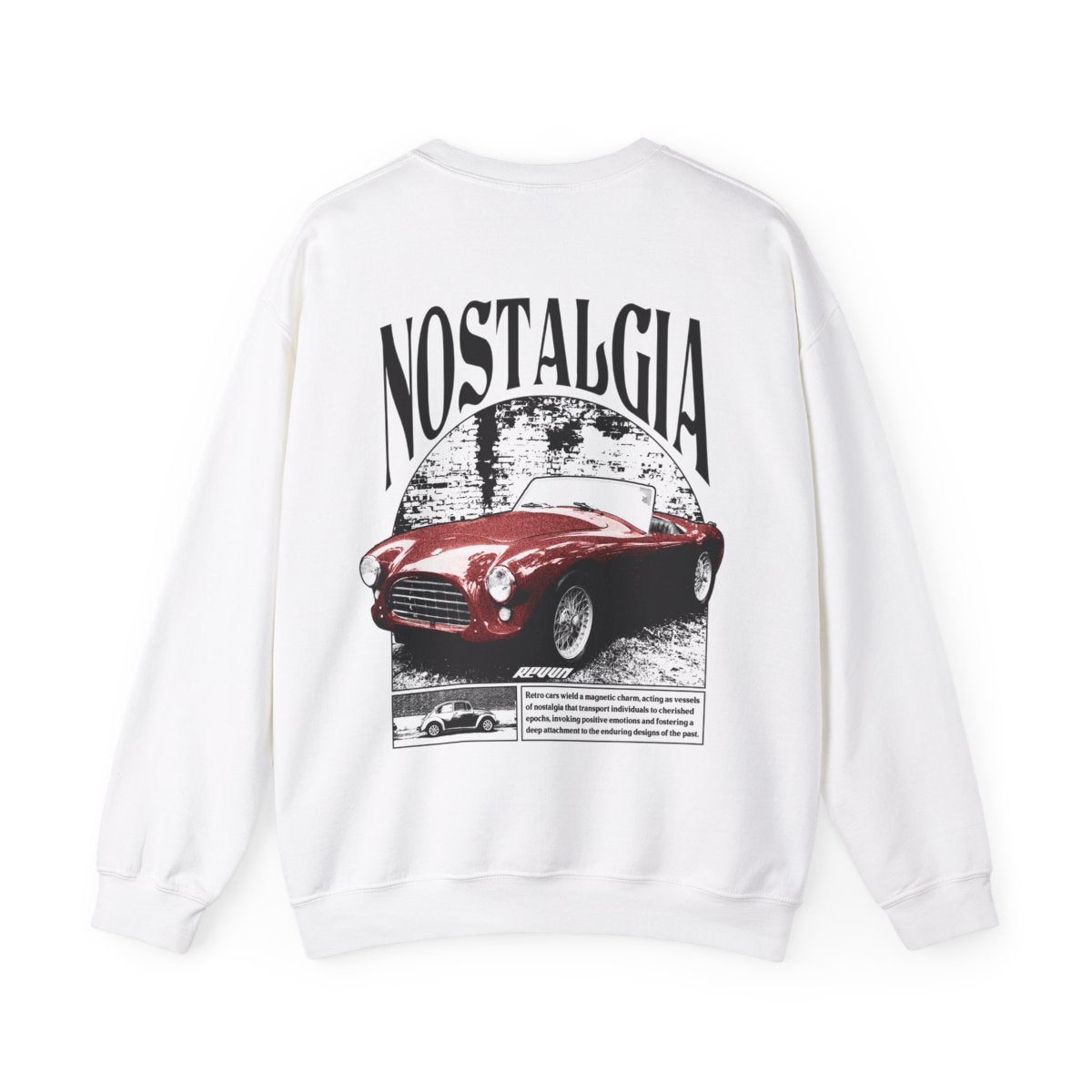 Nostalgia Sweatshirt - REVVN | Streetwear For Automotive Enthusiasts