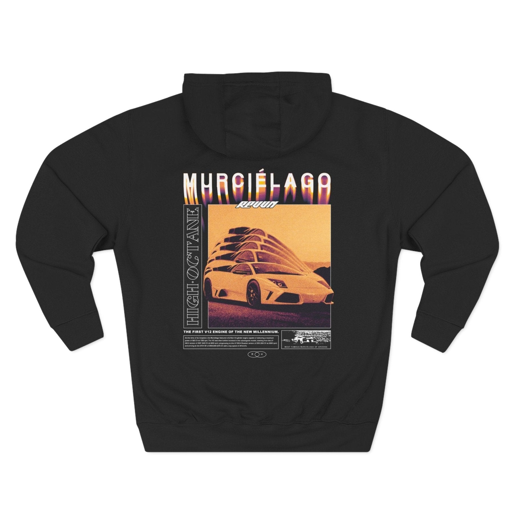 Murciélago Hoodie - REVVN | Streetwear For Automotive Enthusiasts
