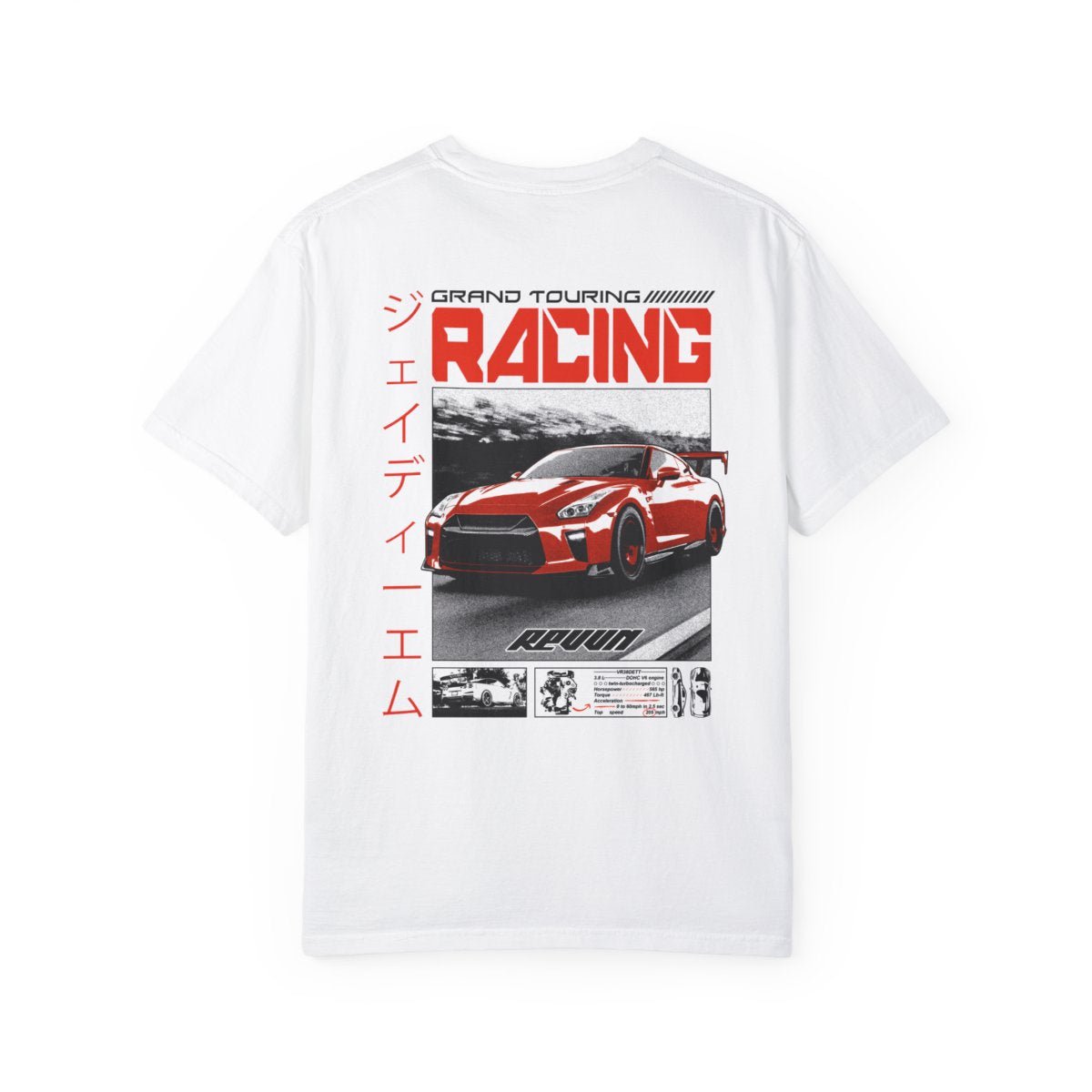 Grand Touring Racing (GTR) T-Shirt - REVVN | Streetwear For Automotive Enthusiasts