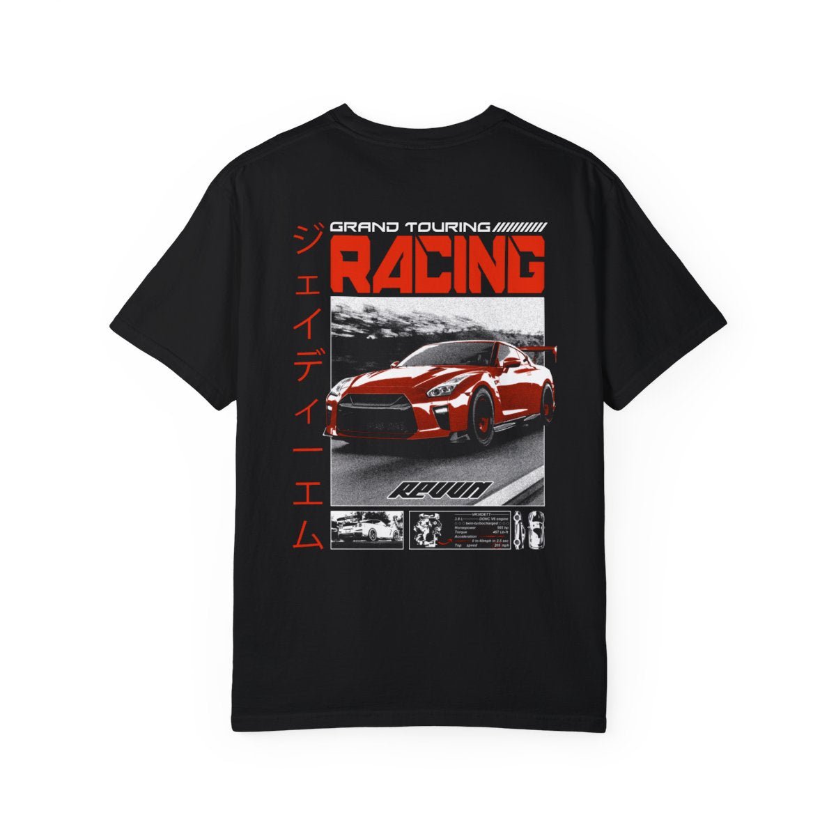 Grand Touring Racing (GTR) T-Shirt - REVVN | Streetwear For Automotive Enthusiasts