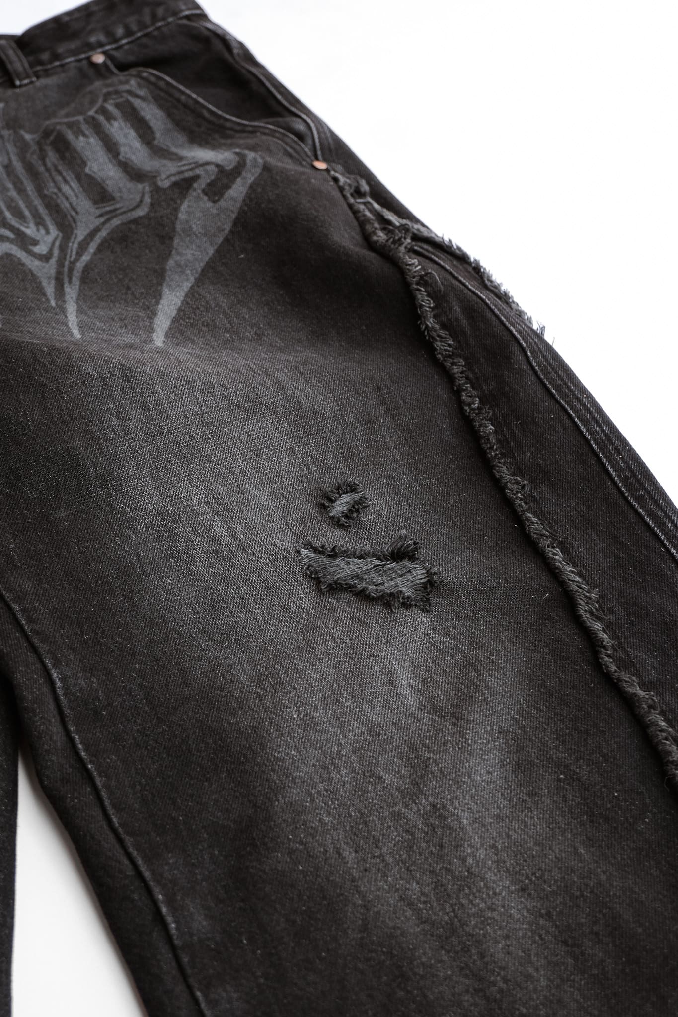 Underdog Distressed Baggy Jeans - RJ001