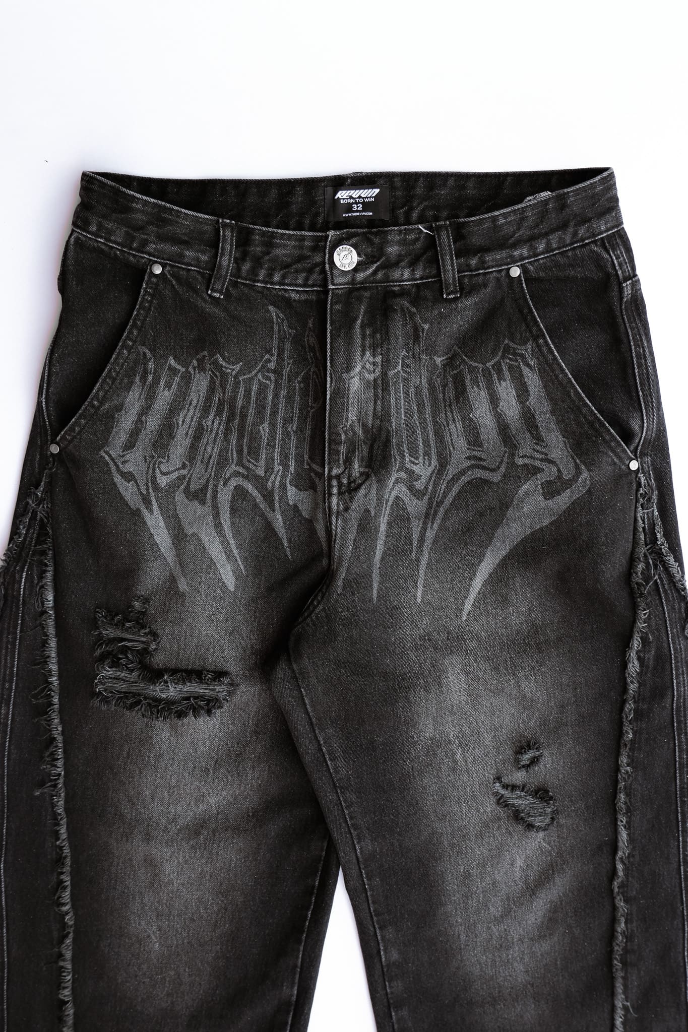 Underdog Distressed Baggy Jeans - RJ001