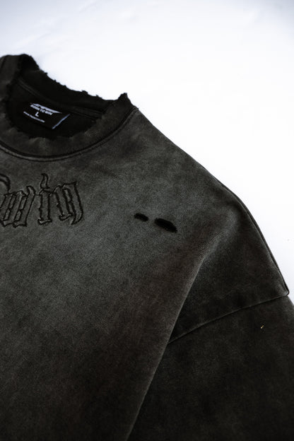 Underdog Distressed Box Tee - RT002