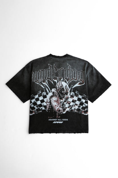 Underdog Distressed Box Tee - RT002