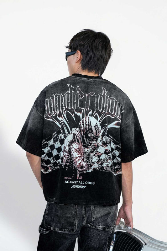 Underdog Distressed Box Tee - RT002