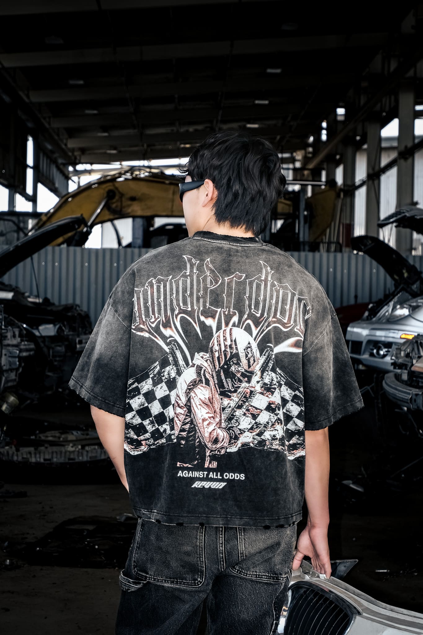 Underdog Distressed Box Tee - RT002