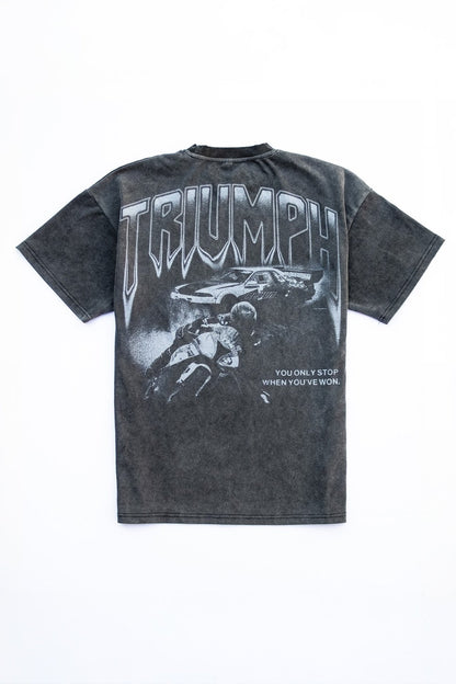 Triumph Oversized T-Shirt - RT001 - REVVN | Streetwear For Automotive Enthusiasts