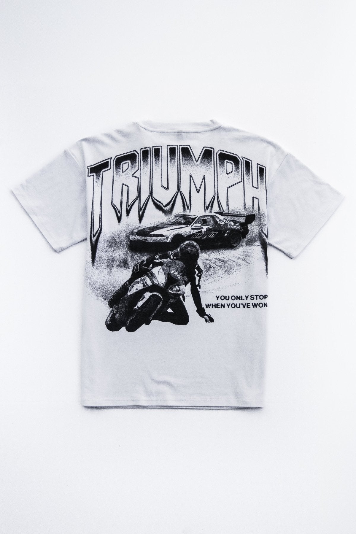Triumph Oversized T-Shirt - RT001 - REVVN | Streetwear For Automotive Enthusiasts