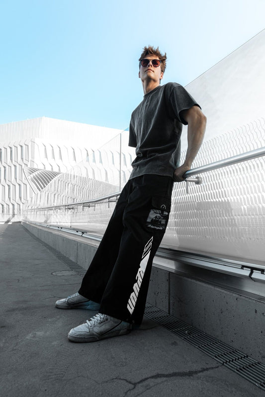 Triumph Baggy Cargo Pants - RP001 - REVVN | Streetwear For Automotive Enthusiasts