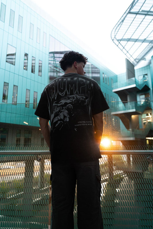 Triumph Oversized T-Shirt - RT001 - REVVN | Streetwear For Automotive Enthusiasts